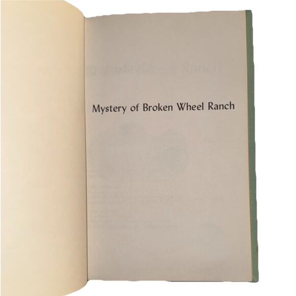 Mystery of Broken Wheel Ranch Youth Fiction Leonard Eisner 1961 VGC - Picture 5 of 7